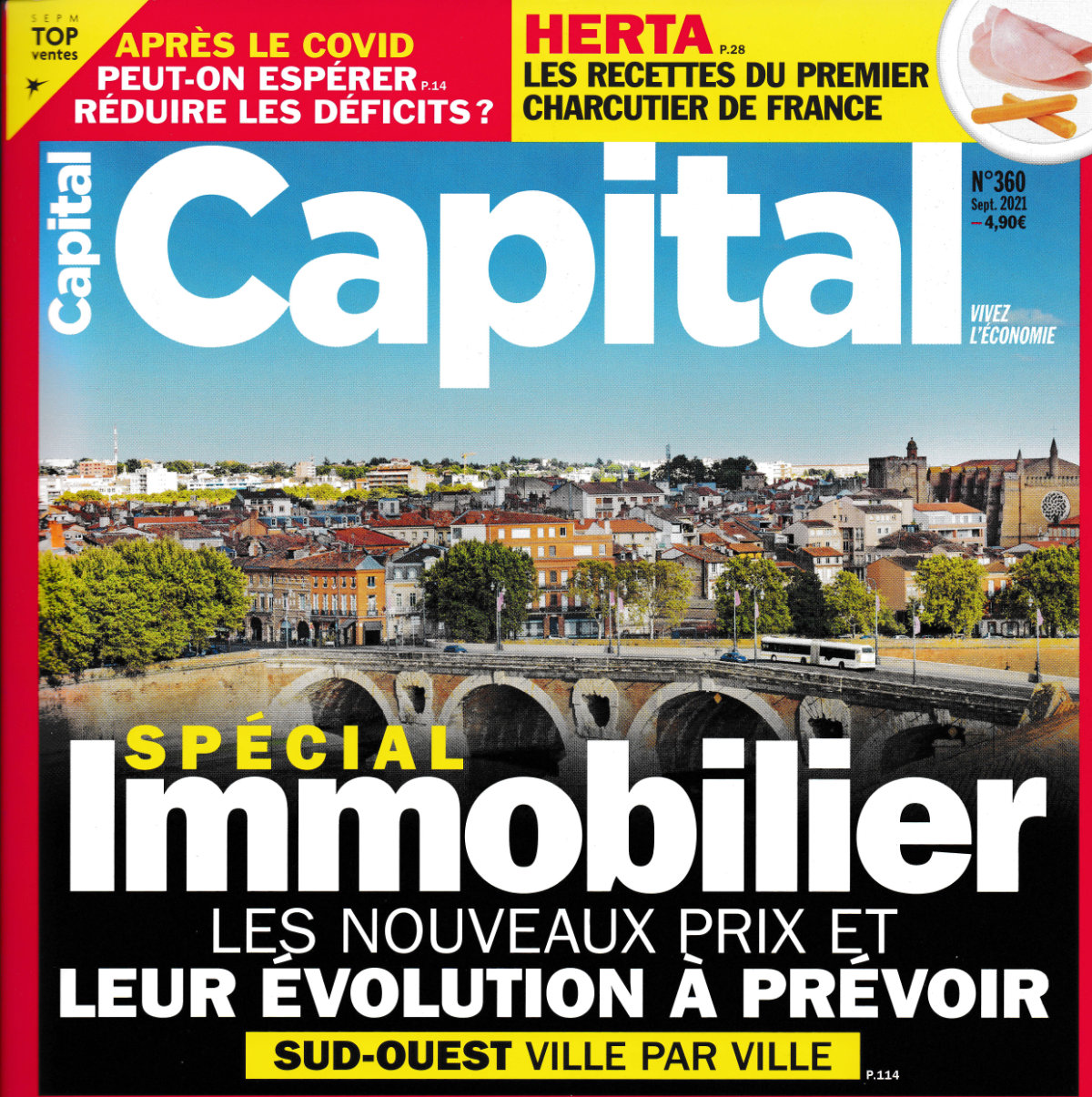 Couverture magazine CAPITAL